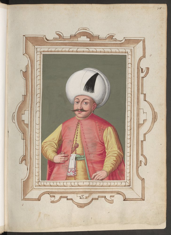 Unidentified Ottoman Dignitary by Erich Lessing