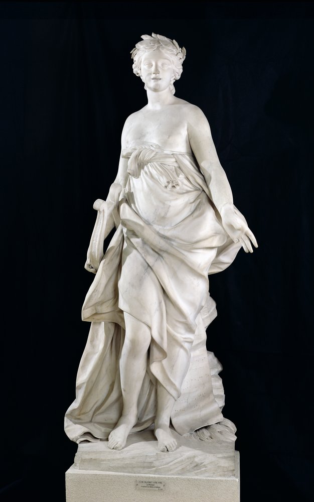 Music, 1757 by Etienne-Maurice Falconet: Fine art print