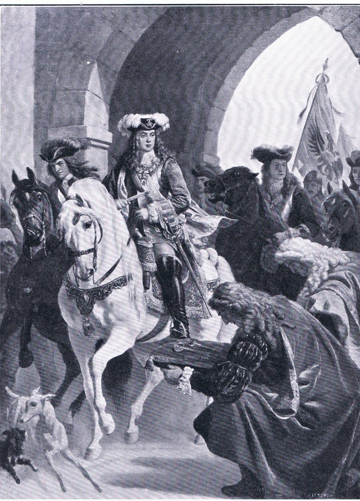 The Austrians entering Belgrade, illustration from Landmarks in ...