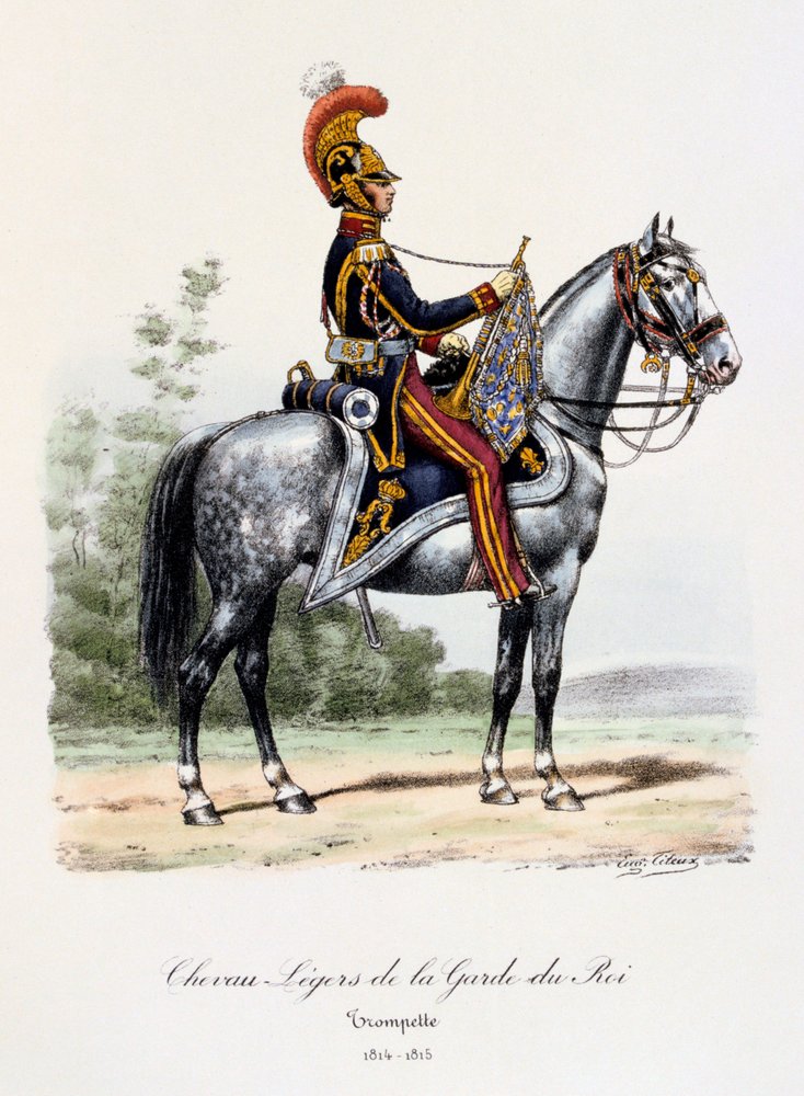 Chevau-Légers de la Garde du Roi, Trumpeter