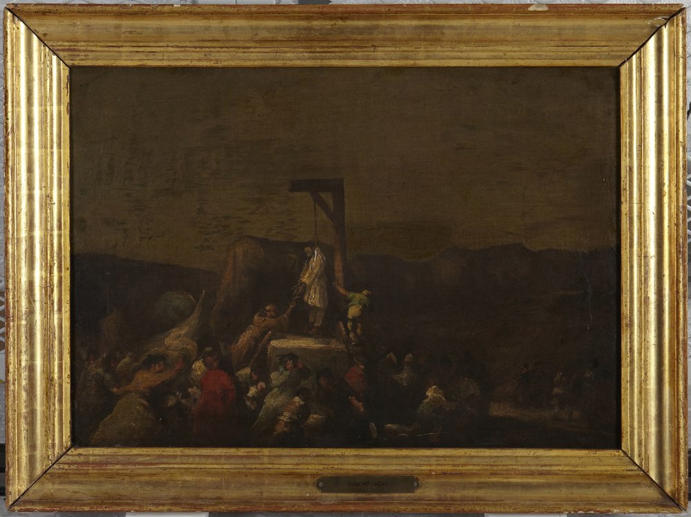 The Hanging by Eugenio Lucas Velázquez