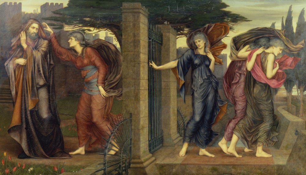 The Grey Sisters by Evelyn De Morgan: Buy fine art print