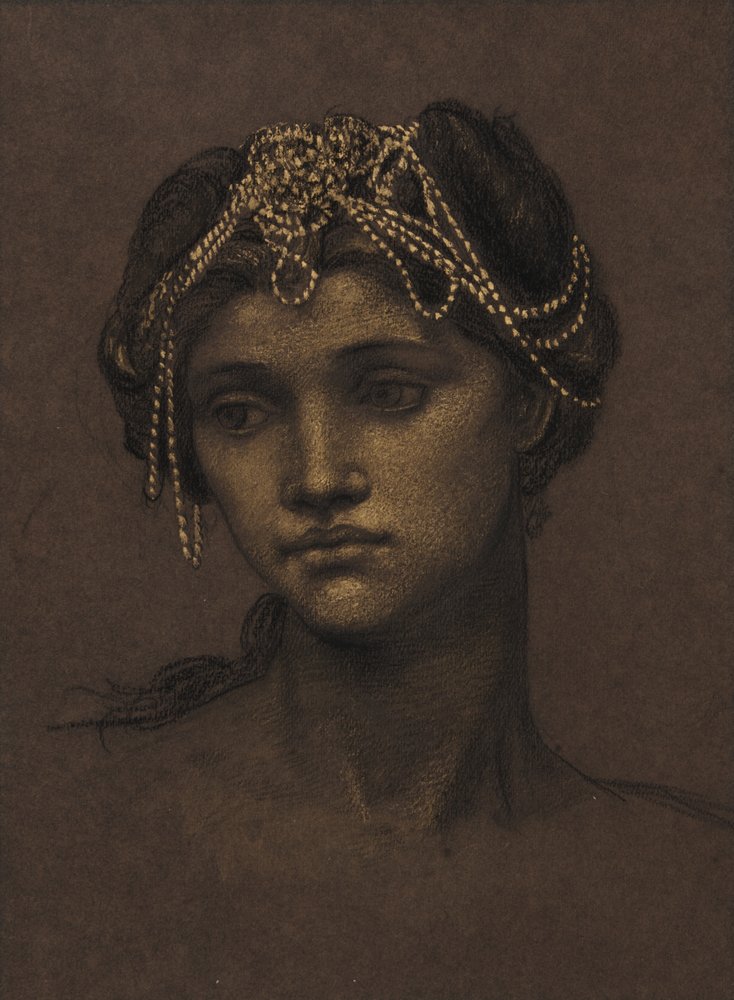Study for Medea, c.1889 by Evelyn De Morgan: Fine art print