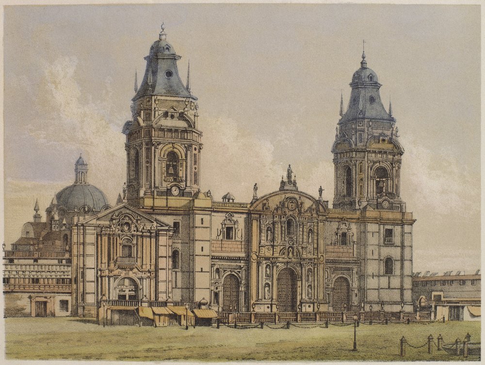 Cathedral of Lima, illustration from 