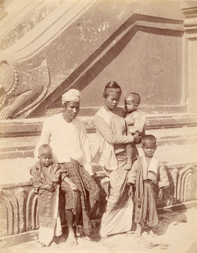 Burmese Family by Felice Beato: Buy fine art print