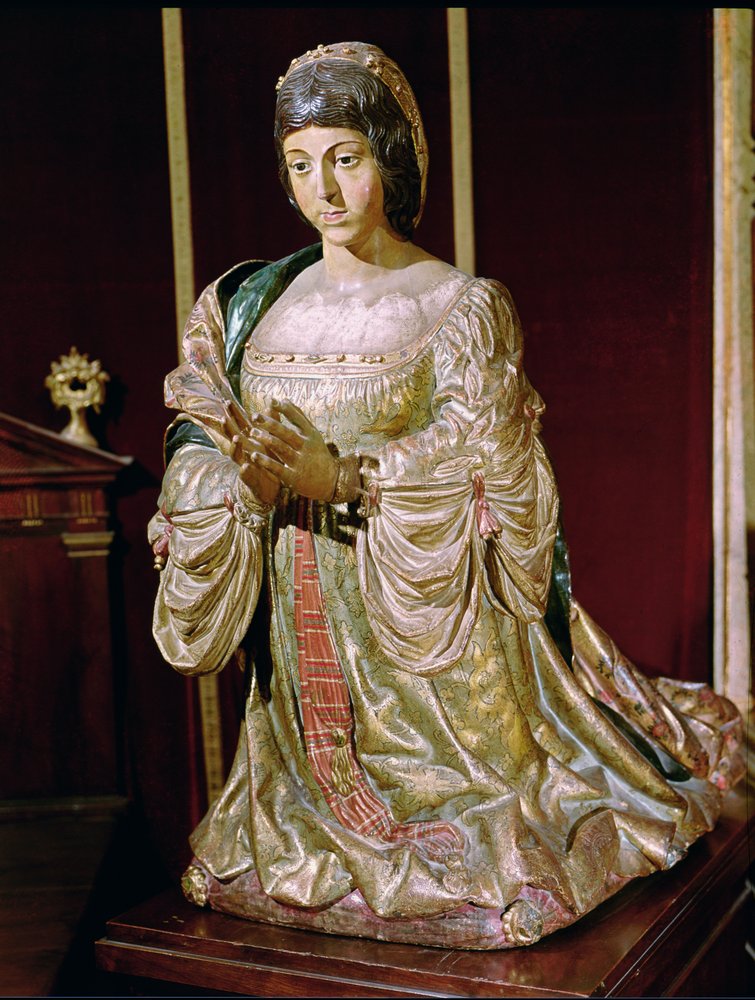 Isabella of Castile (1451-1504) in Prayer, 1520-22 by Felipe Bigarny or Vigarny