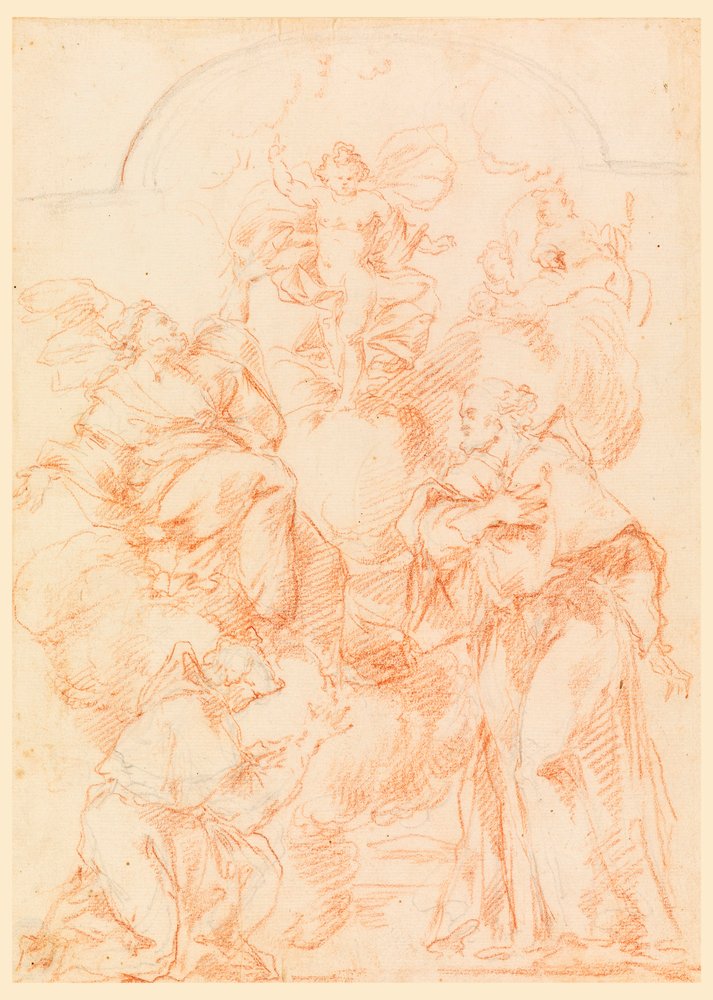 Study for an Altar Painting with Christ Child, 1750–1800 by Filippo Marchionni