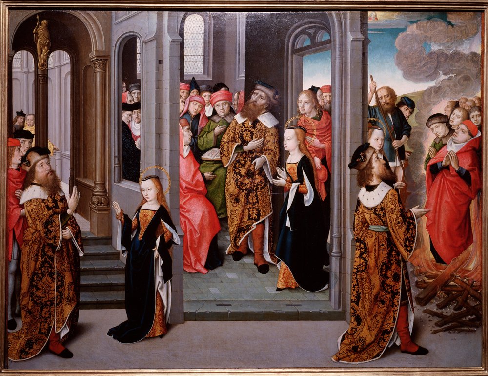 Martyrdom of St. Agnes of Rome, in Piazza Navona