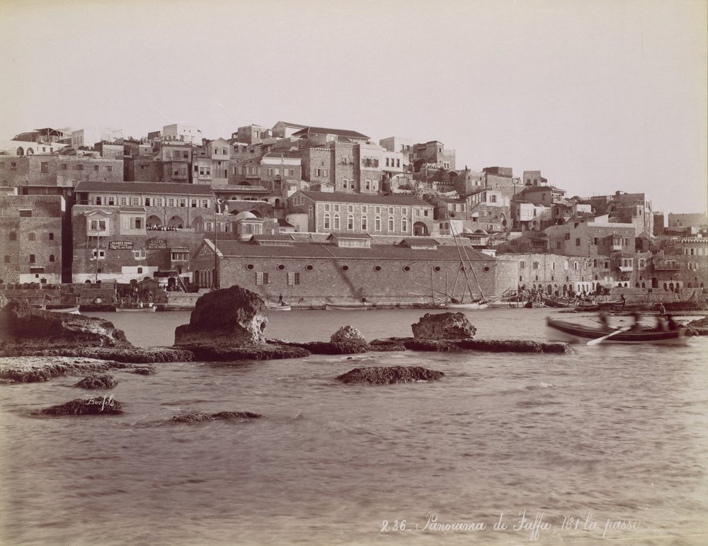 Panorama of Jaffa by Félix Bonfils
