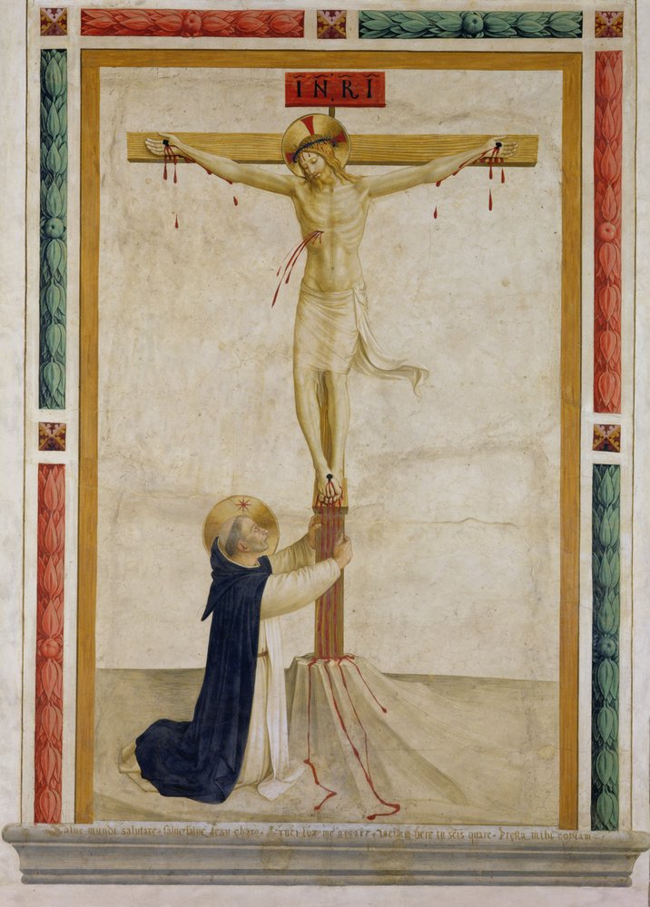 Crucifixion with St. Dominic by Fra Angelico
