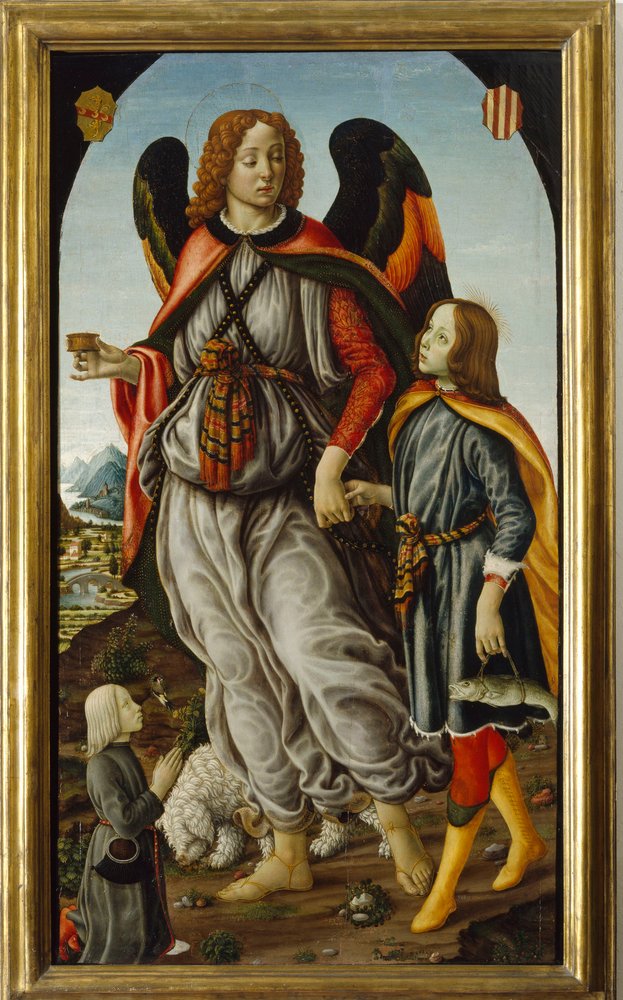 Archangel Raphael with Tobias and a Young Man