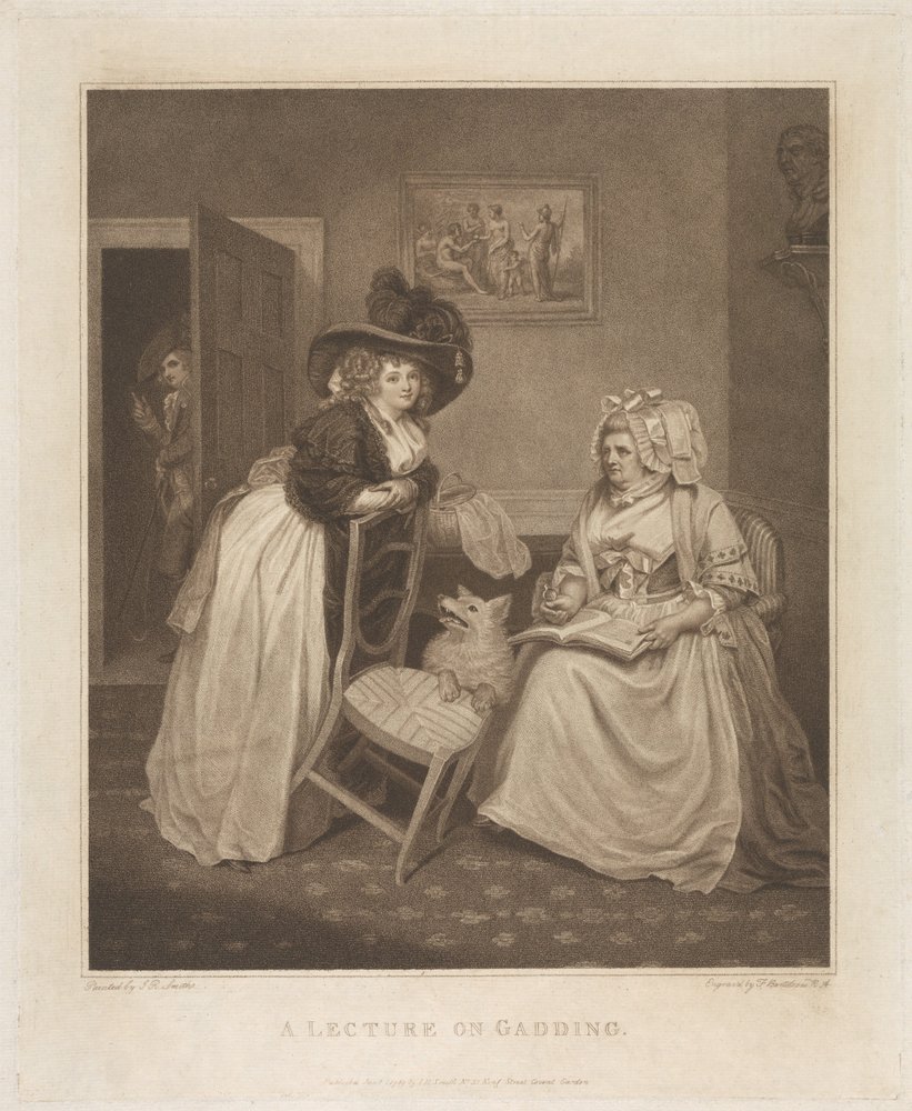 A Lecture on Gadding by Francesco Bartolozzi: Fine art print