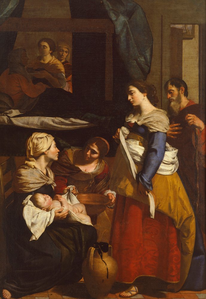 Birth of the Virgin by Francesco Guarino