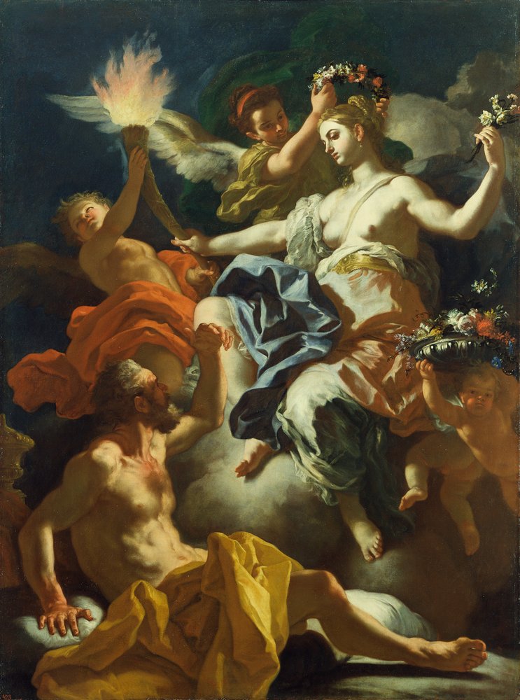 Aurora Taking Leave of Tithonus, 1704 by Francesco Solimena
