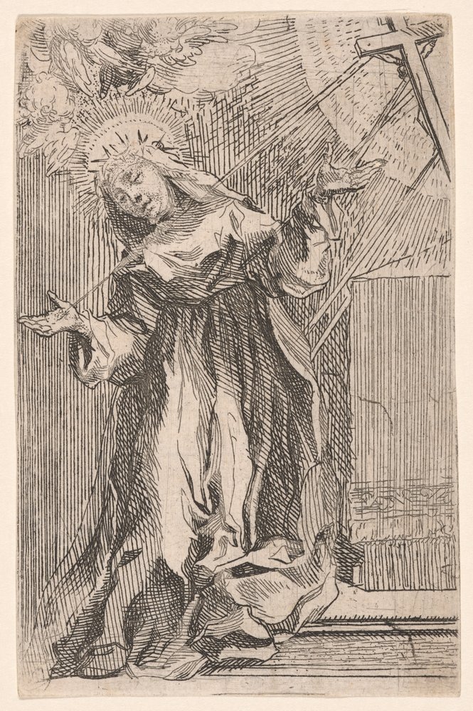 Saint Catherine of Siena Receiving the Stigmata