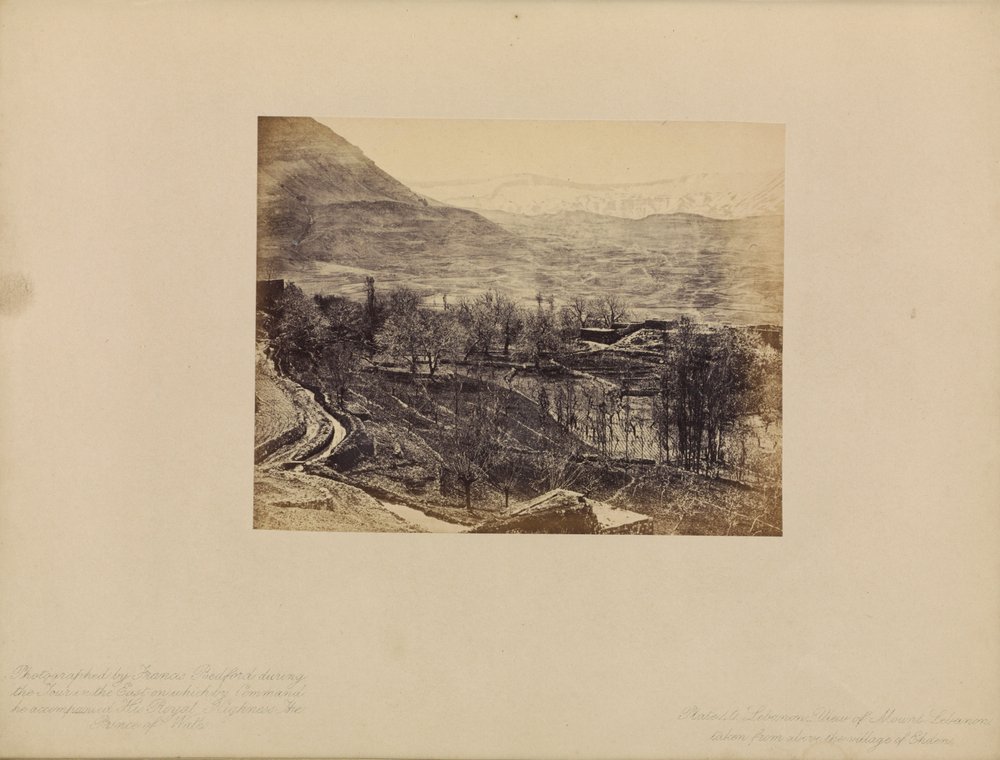 Lebanon - View of Mount Lebanon, Taken from Above the Village of Ehden
