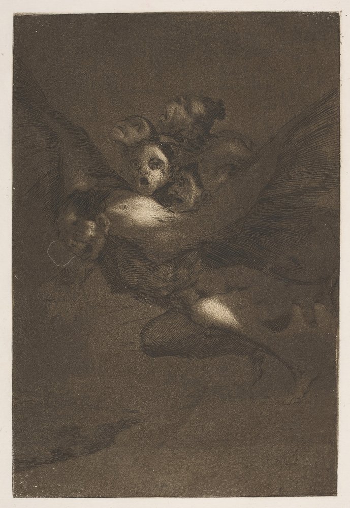 Bon Voyage, from The Caprices Los Caprichos, plate 64