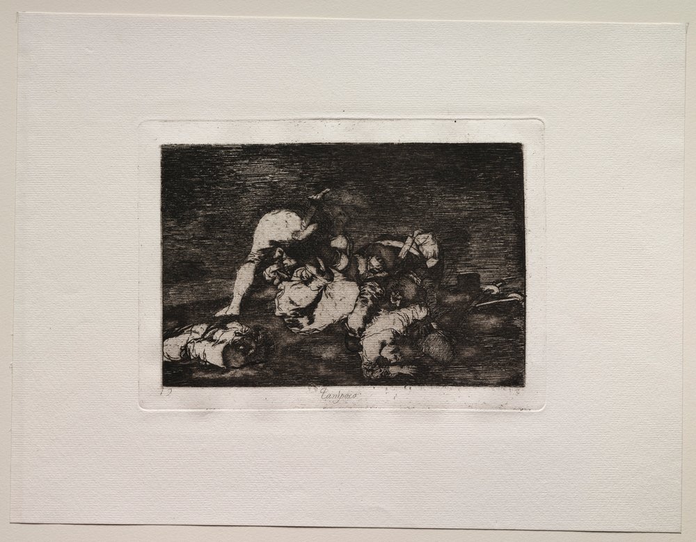 The Horrors of War: Nor Do These Either by Francisco de Goya