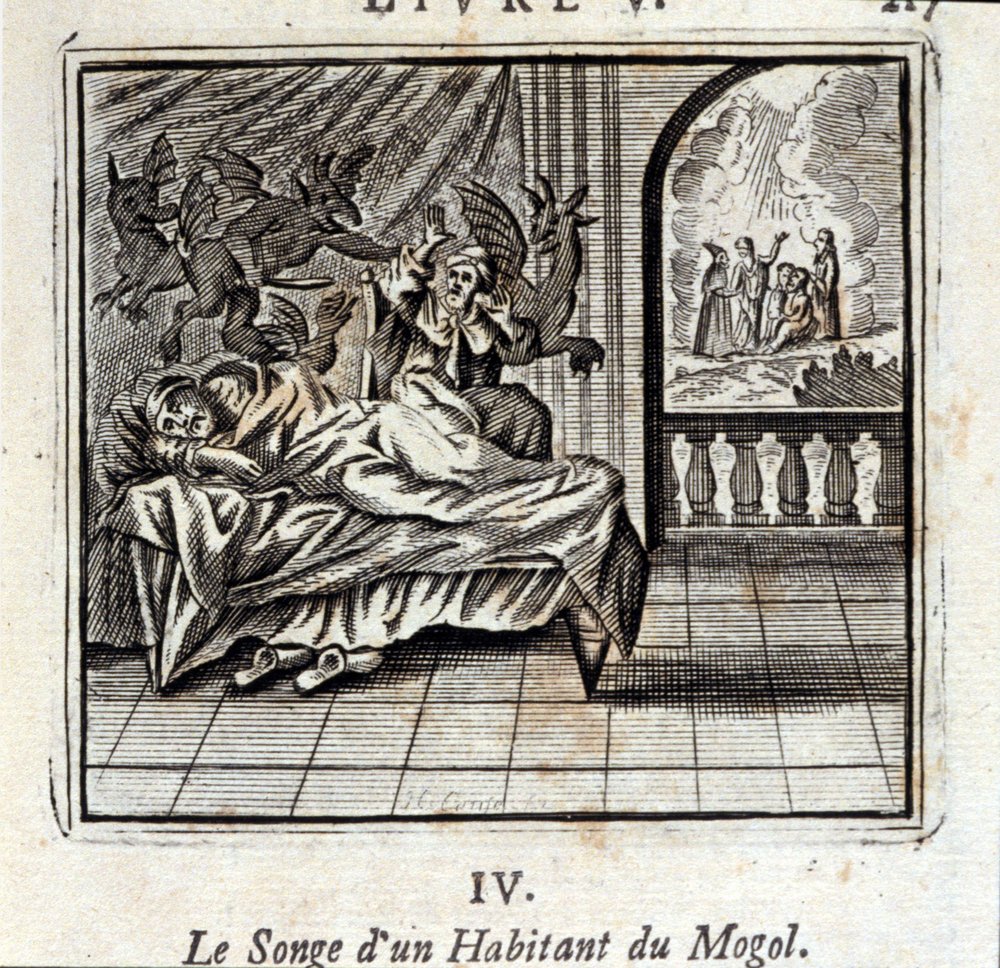 The Dream of a Mogul Resident by Francois Chauveau