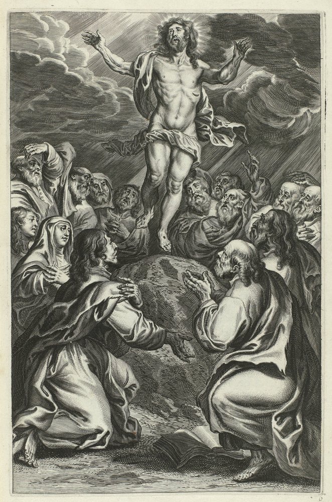 Ascension of Christ by François Stuerhelt (possibly)
