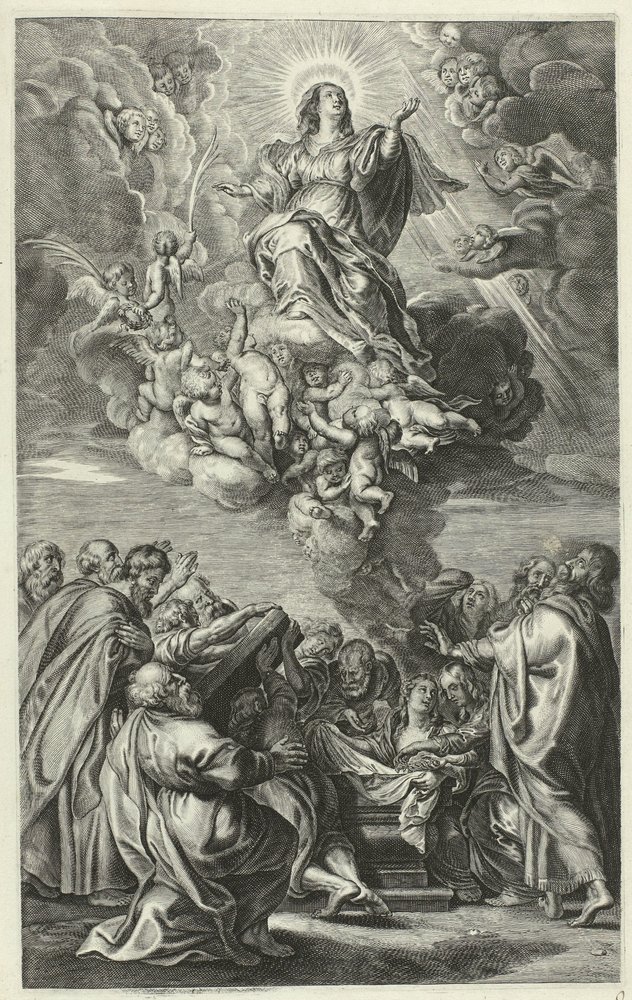 Ascension of Mary by François Stuerhelt (possibly)