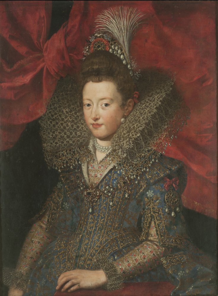 Portrait of Margherita Gonzaga, Duchess of Lorraine by Frans Pourbus the Younger