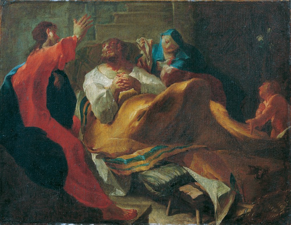 The Death of Saint Joseph by Franz Sigrist d. Ä.