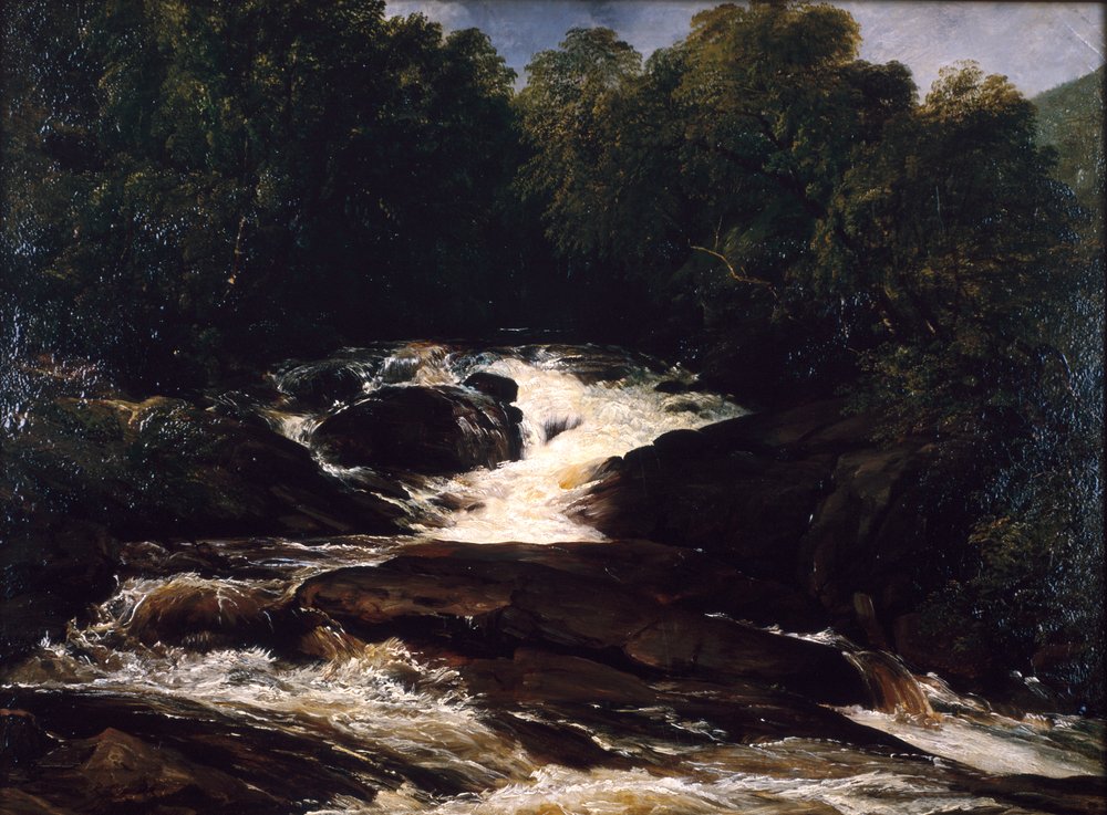 A Devonshire Stream by Frederick Richard Lee