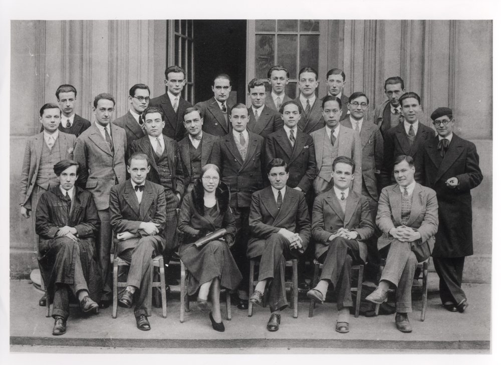 Graduating Class of the École Normale Supérieure, Paris, 1931 by French Photographer