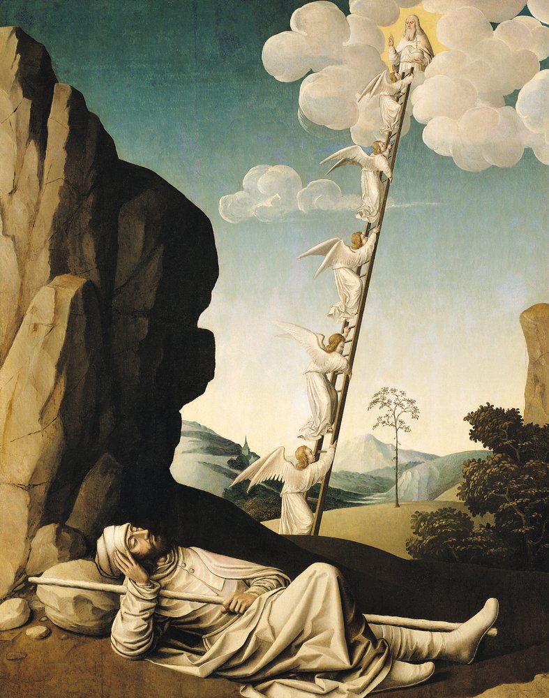 Jacob's Ladder by French School: Buy fine art print