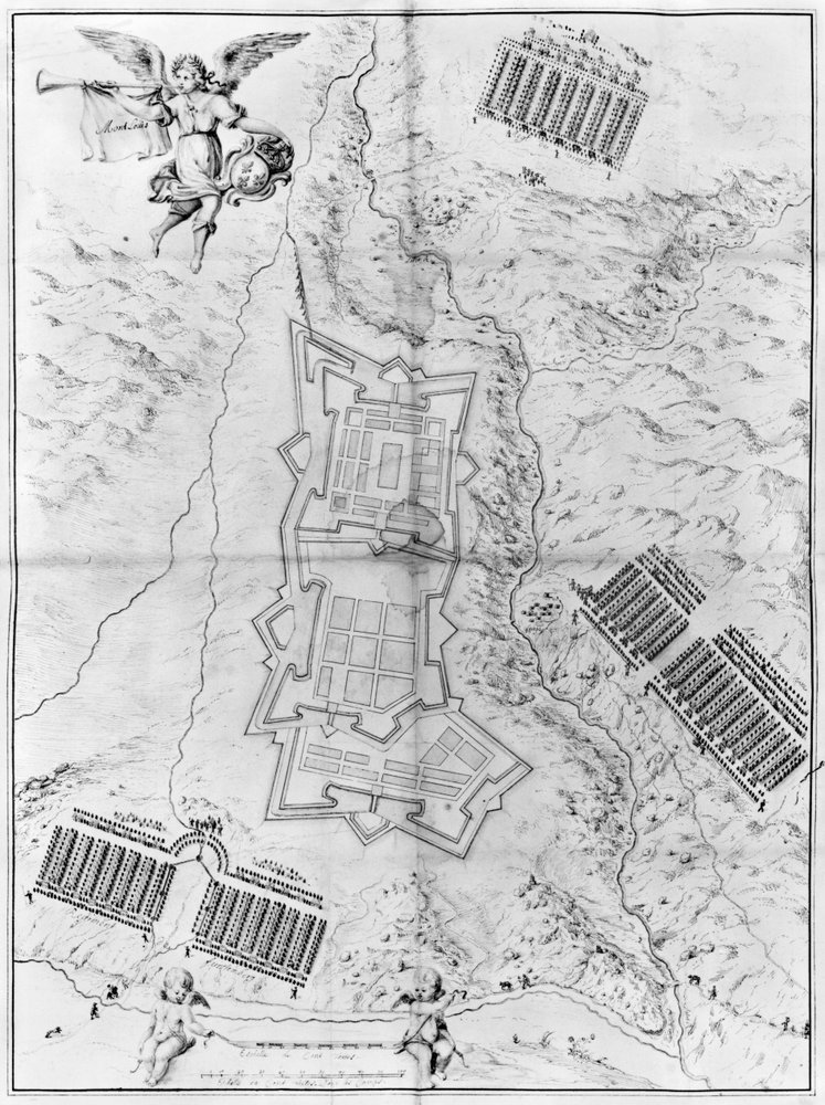 Plan and Map of the Town and Citadel of Mont-Louis