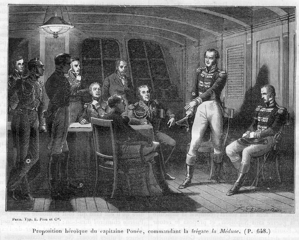 Francois Ponee II, the commander of La Meduse, Napoleonic fidele ...