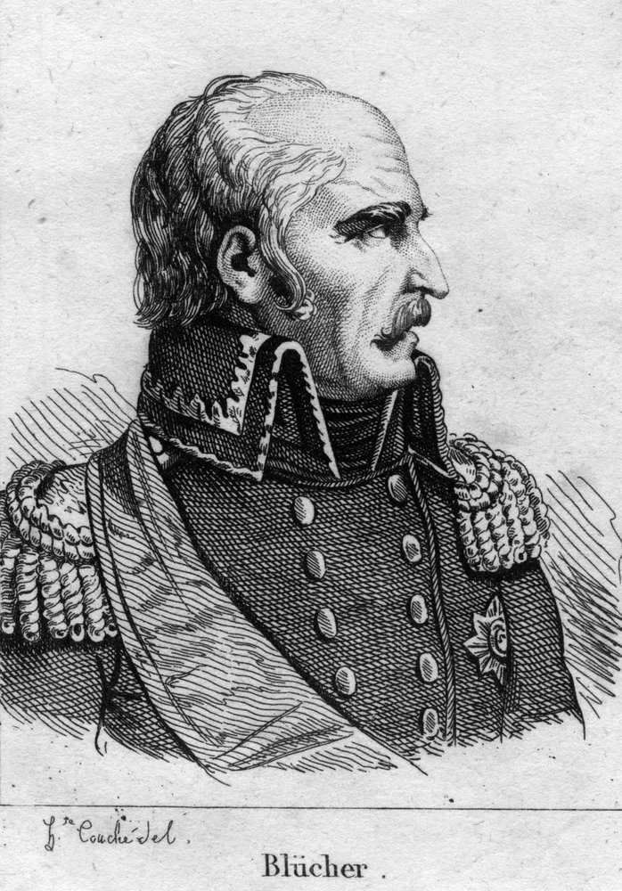 Portrait of Gebhard Leberecht, Prince Blucher von Wahlstatt, Prussian ...