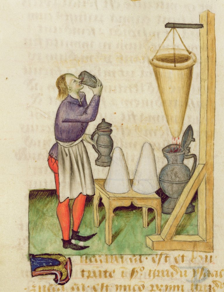 Making Alcohol by French School: Buy fine art print