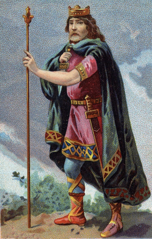 Portrait of Clotaire I, King of the Franks (511-561)