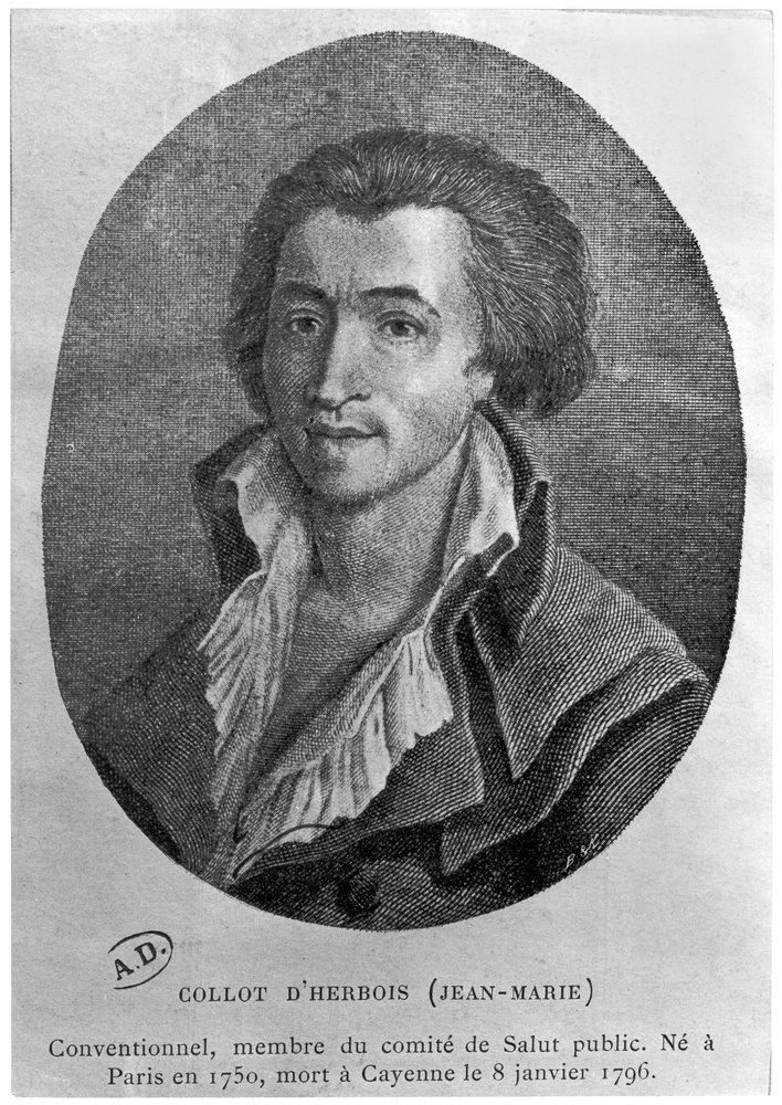 Portrait of Jean-Marie Collot d'Herbois by French School