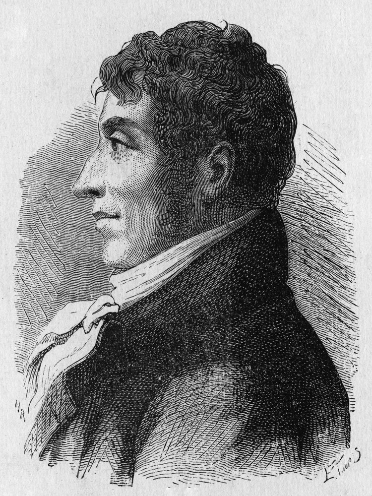 Portrait of Robertson, Aeronautic of Flemish Origin - in 'Album of ...