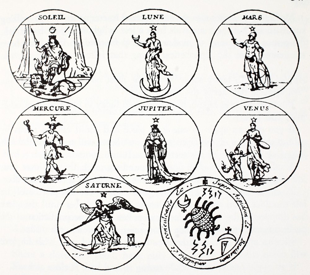 Various Types of Talismans by French School