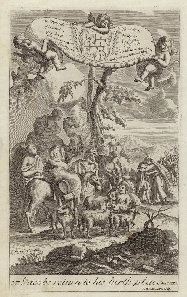 Jacob Returns to His Birth Place by G Freman
