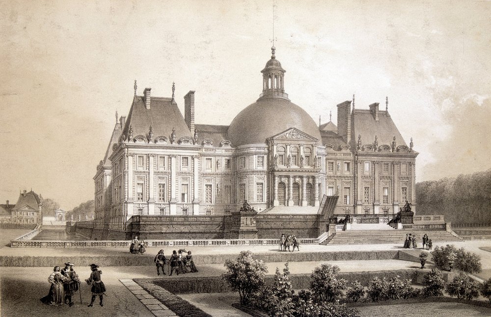 Château de Vaux-le-Vicomte by Gabriel Perelle