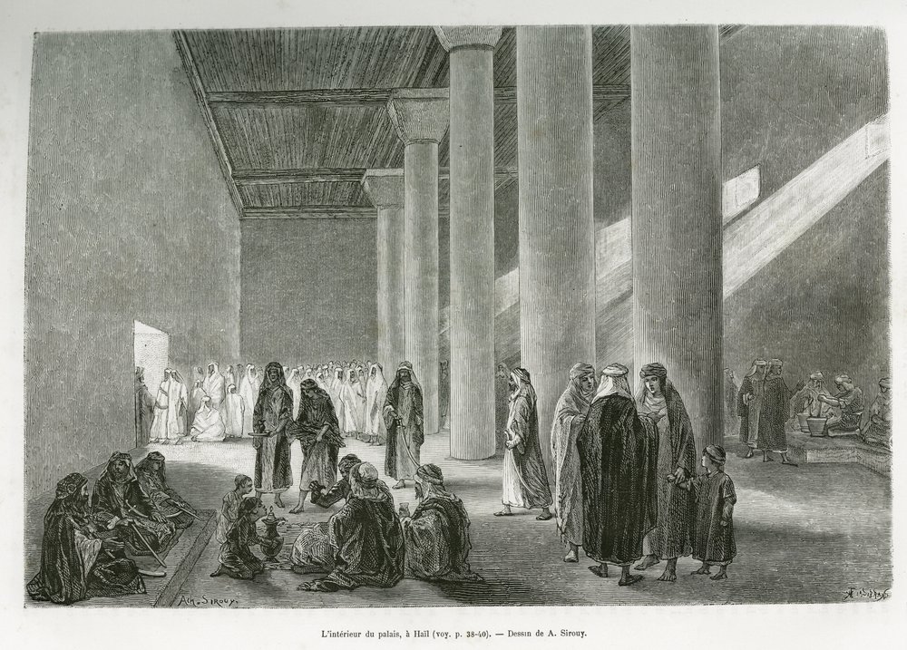 Inside the Palace of Emir Muhammad Ibn Abdullah Al Rashid in Hail ...