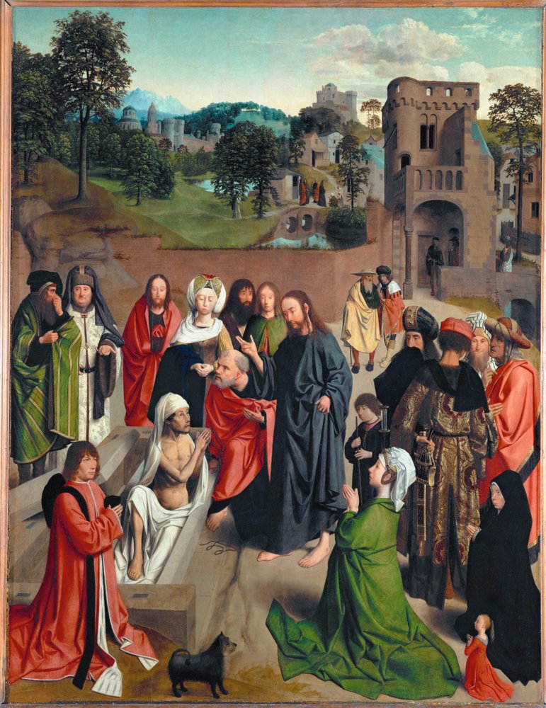 The Resurrection of Lazarus by Geertgen Tot sint Jans