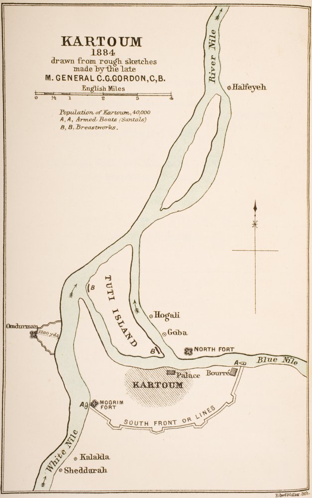 Kartoum, Sudan, 1884, from 