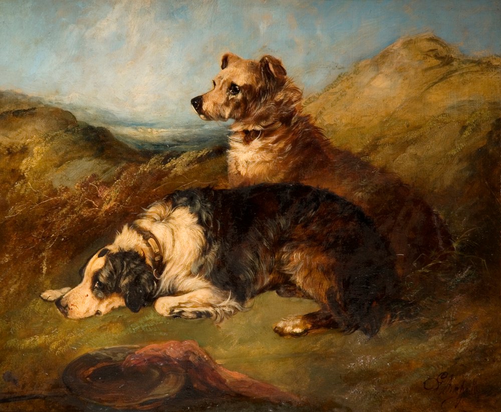Waiting by George Armfield: Highest-quality art reproduction
