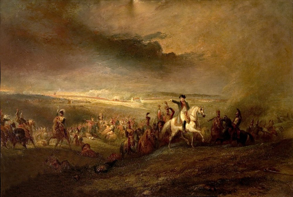Napoleon Leaving the Field of Waterloo on 18th June 1815