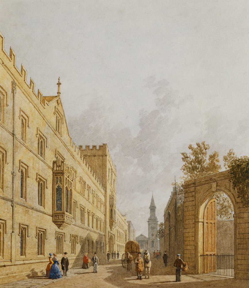 Exeter College, Oxford by George Pyne: Buy fine art print