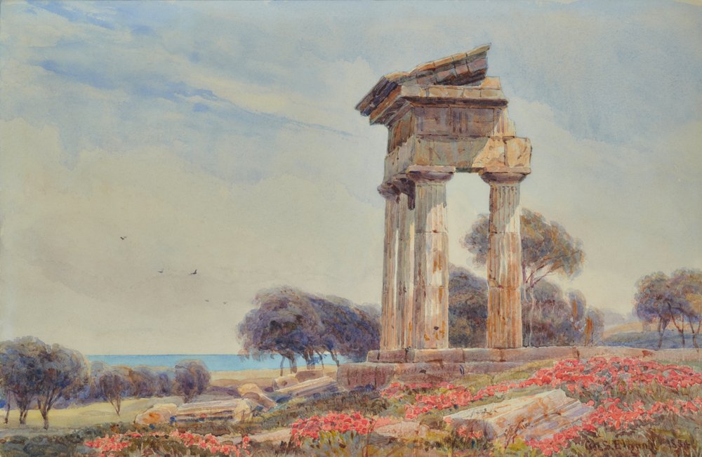 Temple of Castor and Pollux, Gorgenti