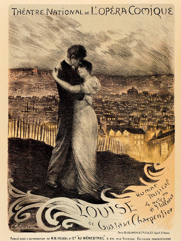 Reproduction of a poster advertising 