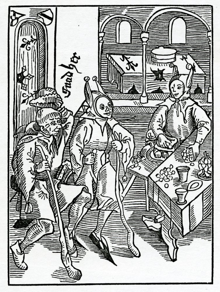Of Avarice or Covetousness and Prodigality, illustration from Alexander ...