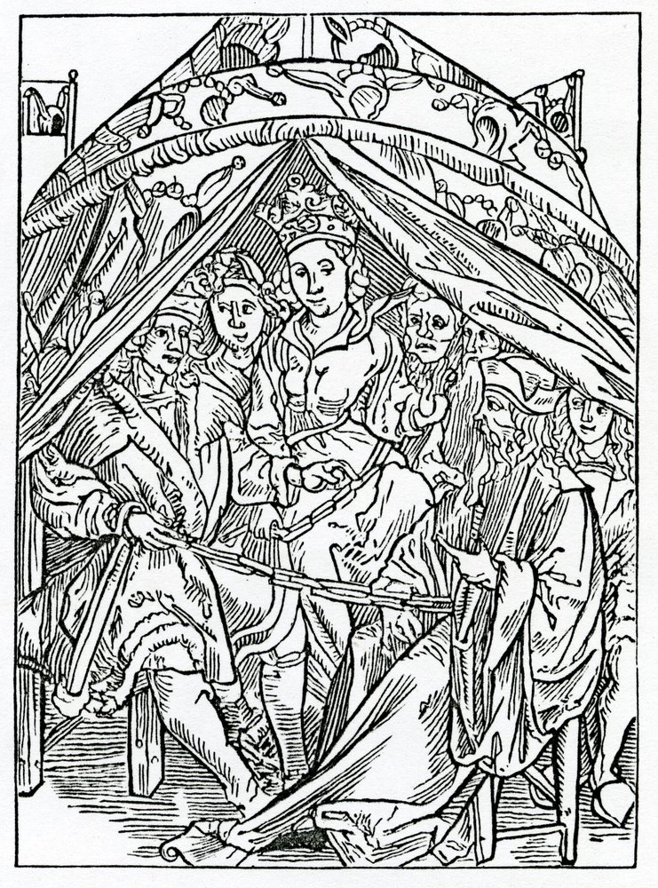 Of the Great Might and Power of Fools, Illustration from Alexander ...